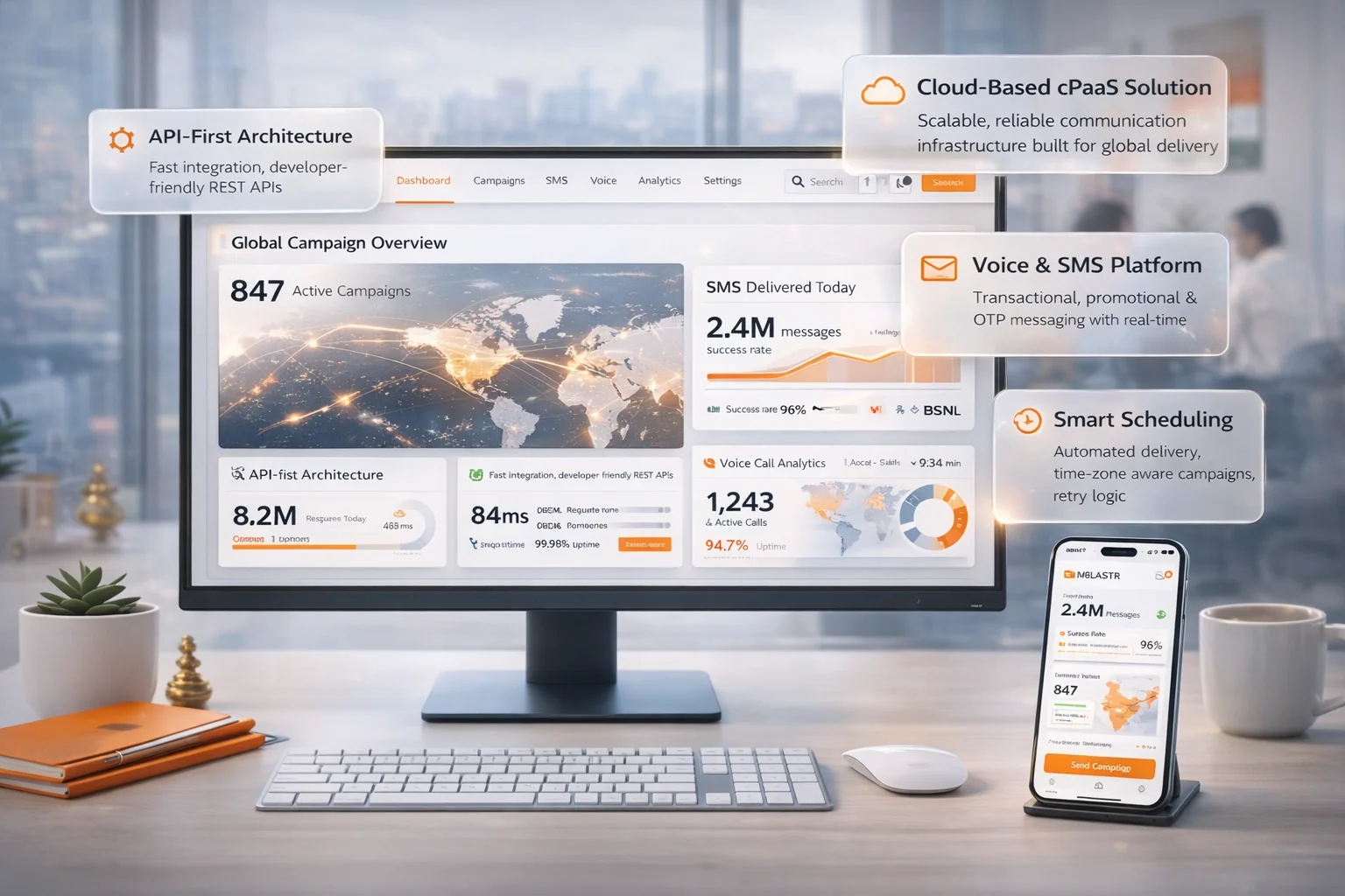 mBlastr Platform